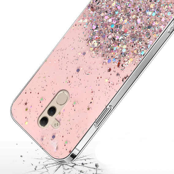 Obal na mobil pre Huawei Mate 20 Lite, Glittery, ružové