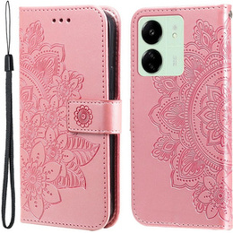 Klapkové puzdro pre Xiaomi Redmi 13C / Poco C65, Mandala Flower, ružové