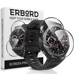 2x hybridné sklo ERBORD pre Amazfit T-Rex 3