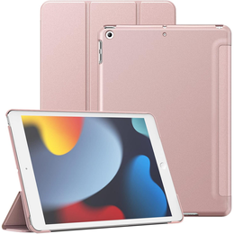 Puzdro pre iPad 7/8/9 10.2 2019/2020/2021, Smartcase, ružové rose gold