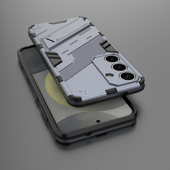 Puzdro pre Samsung Galaxy A36 5G, Military kickstand, tmavomodré