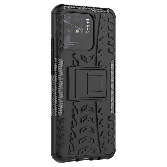 Obal na mobil pre Xiaomi Redmi 10C, Tire Armor, čierne