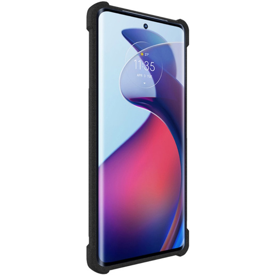 IMAK Obal na mobil pre Motorola Edge 30 Fusion 5G, Dropproof, čierne