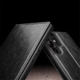 QIALINO Kožené peňaženkové puzdro s chlopňou pre Samsung Galaxy S24 Ultra