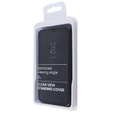 Obal na mobil pre Samsung Galaxy A12 / M12 / A12 2021, Clear View, čierne