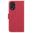 Klapkové puzdro pre Oppo A58 4G, Card Slot, červené