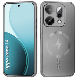 Puzdro pre Oppo Reno 14, pre MagSafe, s ochranou fotoaparátu, zlaté