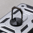 Obal na mobil pre Motorola Edge 40 Neo, CamShield Slide, striebro