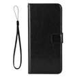 Klapkové puzdro pre Realme 14 5G / Realme 14T 5G, Crazy Horse Wallet, čierne