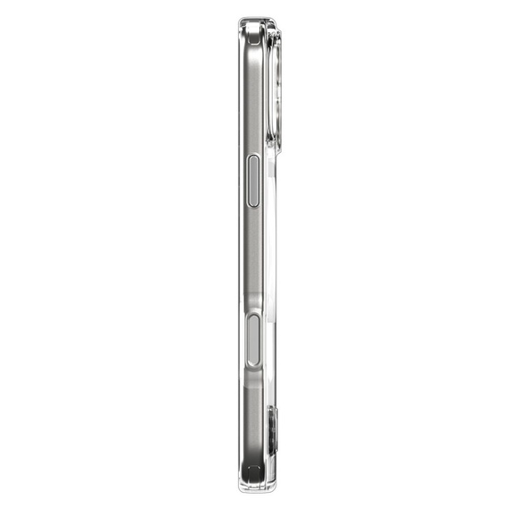 Spigen Ultra Hybrid "S" MagSafe puzdro pre iPhone 17 Pro, číre / biele