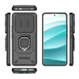 Puzdro pre Xiaomi Redmi Note 14 Pro+ 5G, KickStand Camera Lens, čierne