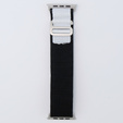 Nylonový remienok pre Apple Watch 1/2/3/4/5/6/7/8/SE/ULTRA 42/44/45/49 mm, čierny / biely