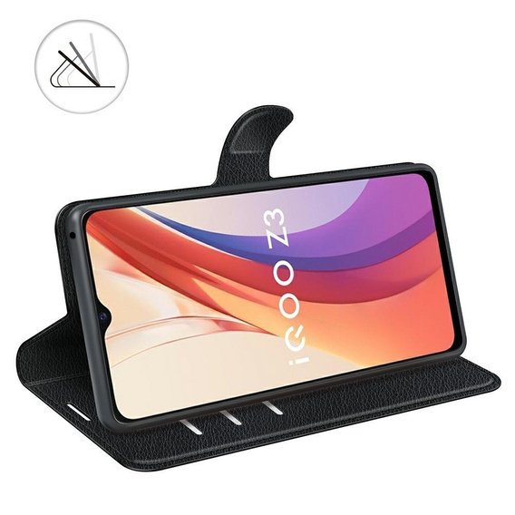 Flipové puzdro pre Vivo Y52 5G / Y72 5G, Split Leather, modré