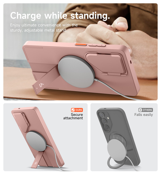 Puzdro pre Samsung Galaxy S25 Ultra, Suritch Shockproof, pre MagSafe, modré