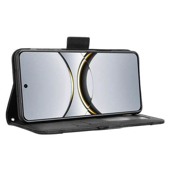 Klapkové puzdro pre Oppo Find X8 Pro, Card Slot, čierne