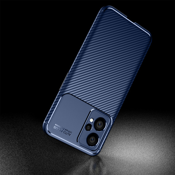 Obal na mobil pre Realme 9 Pro / OnePlus Nord CE 2 Lite 5G, Carbon Gel, tmavomodré