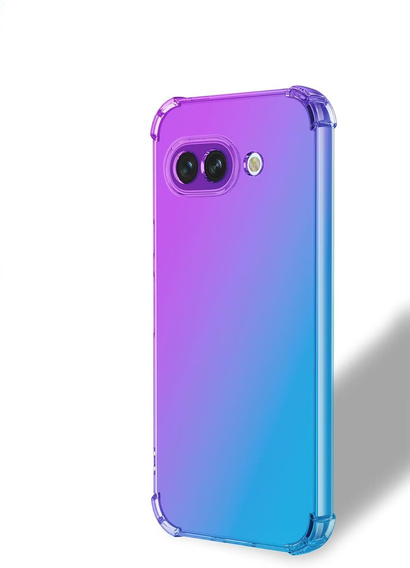 Puzdro pre Google Pixel 9A, Gradient Dropproof, Fialová / modrá