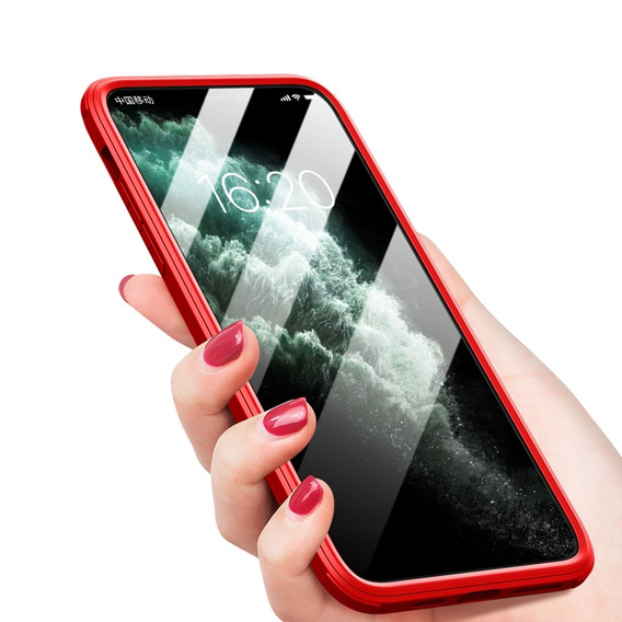 Obal na mobil pre iPhone 11 Pro Max, ERBORD Guardian, červené