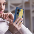 Puzdro pre Xiaomi Poco X7 Pro 5G, Shockproof, s fóliou, modré