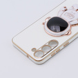 Obal na mobil pre Samsung Galaxy S23 Plus, Astronaut, biele