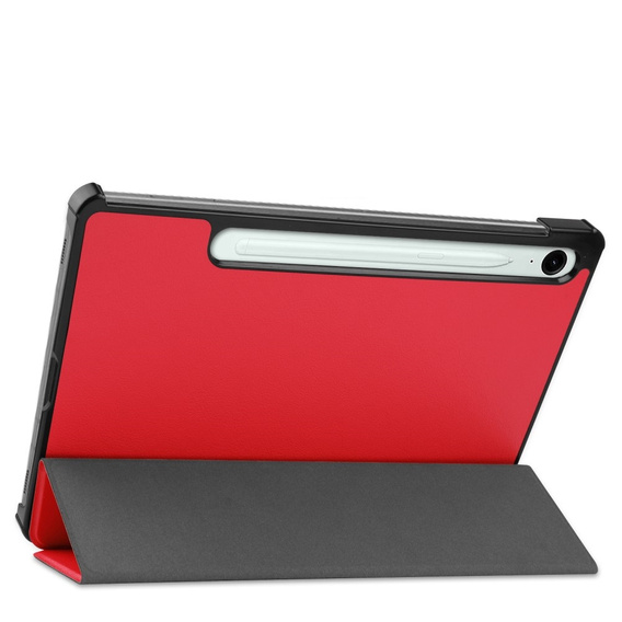 Puzdro pre Samsung Galaxy Tab S9 FE, trojskladové, červené