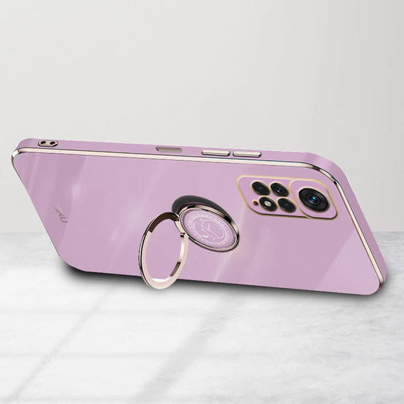 Obal na mobil pre Xiaomi Redmi Note 11 Pro 4G/5G, Electro Ring, fialové