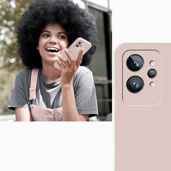 Obal na mobil pre Realme GT2 Pro, Silicone Lite, ružové