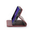 CASEME puzdro pre Samsung Galaxy S9 Plus, Leather Wallet Case, bordové