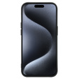 Obal na mobil pre iPhone 15 Pro Max, Silicone Lite, čierne