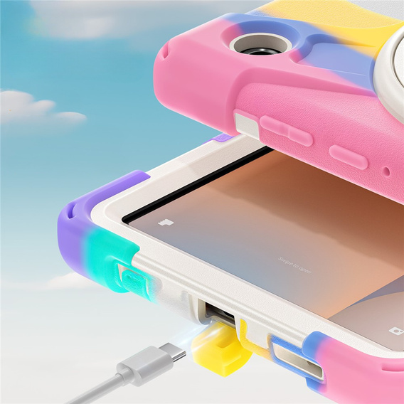 Puzdro s podstavcom a ramenným popruhom pre Samsung Galaxy Tab A11