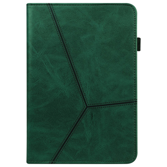 Puzdro pre Samsung Galaxy Tab A9+, Classic, s priestorom pre stylus, zelený