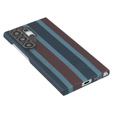 Puzdro pre Samsung Galaxy S24 Ultra, Aramid Fiber Slim Case, pre MagSafe, modrá / červená