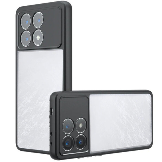Obal na mobil pre Xiaomi Poco F6 Pro, Fusion Hybrid, priehľadné