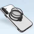 Magnetické puzdro pre Samsung Galaxy A36 5G, pre MagSafe, čierne