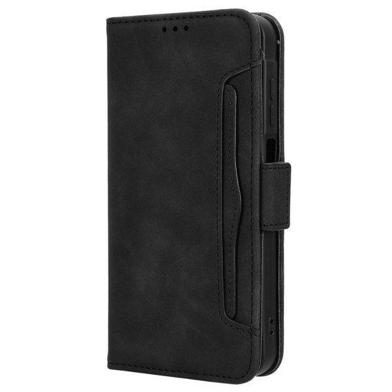 Klapkové puzdro pre Realme Note 70T 4G, Card Slot, čierne