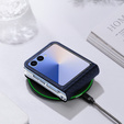 Puzdro Dux Ducis pre Samsung Galaxy Z Flip7 5G, Bril, modré