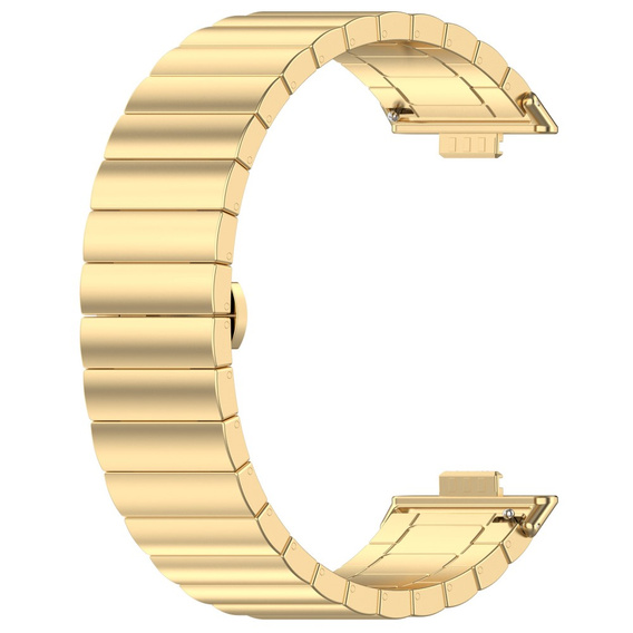 Oceľový náramok pre Huawei Watch Fit 4 / 4 Pro / 3, zlatý