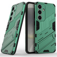 Puzdro pre Samsung Galaxy A56 5G, Military kickstand, zelený