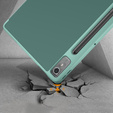 Puzdro pre Lenovo Tab P12, Smartcase s priestorom pre stylus, zelený
