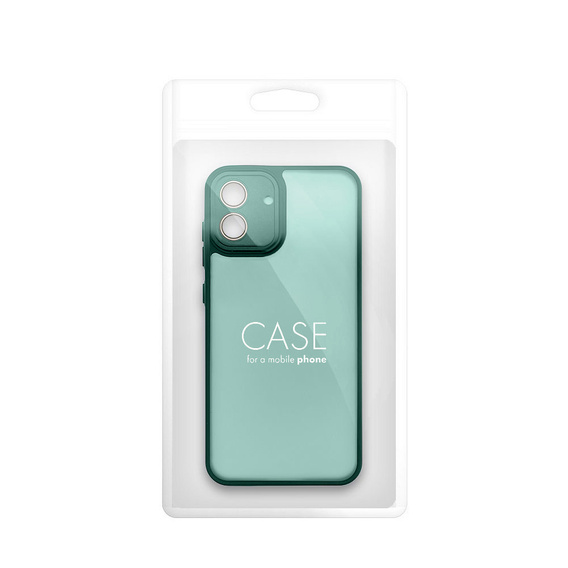 Obal na mobil pre Xiaomi Redmi 13C / Poco C65, Fusion Hybrid, transparentné / zelený