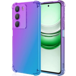 Puzdro pre Realme 14X / Realme C75, Gradient Dropproof, Fialová / modrá