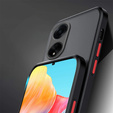 Puzdro pre Oppo A18 4G / A38 4G, Fusion Hybrid, s ochranou fotoaparátu, matný / čierny