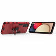 Obal na mobil pre Samsung Galaxy A02S, Kickstand Ring, červené
