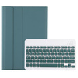 Puzdro + klávesnica Apple iPad Air 11" 6 gen. 2024, Leather Pen Slot, tmavozelené