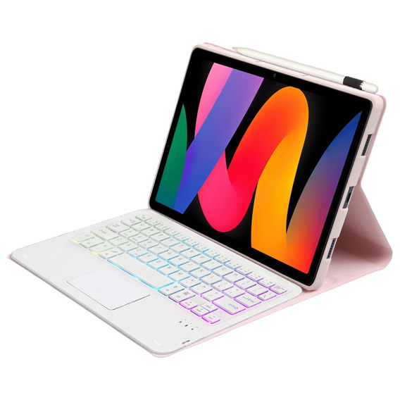 Puzdro + klávesnica Xiaomi Redmi Pad SE 11", ružové
