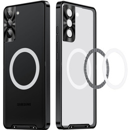 Ochranné puzdro na fotoaparát pre Samsung Galaxy S21+ Plus, CamShield MagSafe, transparentné / čierne