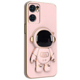 Obal na mobil pre Oppo Reno 7 5G, Astronaut, ružové