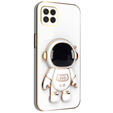 Obal na mobil pre Samsung Galaxy A22 5G, Astronaut, biele