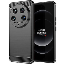 Obal na mobil pre Xiaomi 14 Ultra, Carbon, čierne