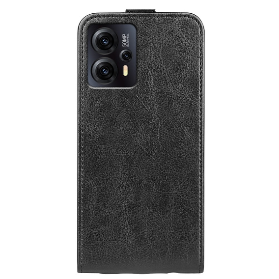 Klapkové puzdro pre Motorola Moto G13, Flip, čierne